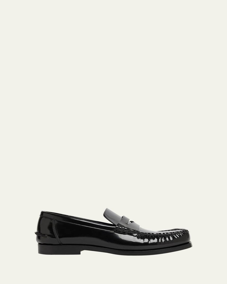 Soft Leather Penny Loafers